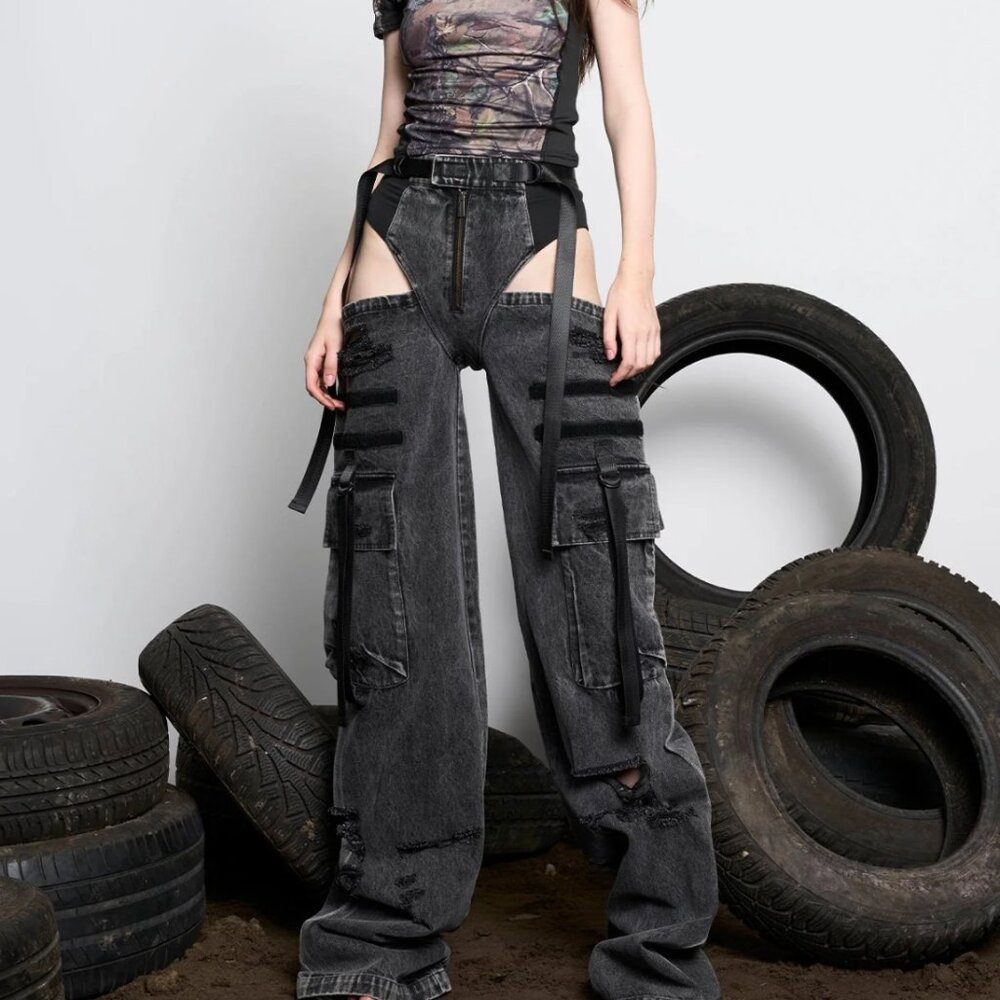 NWT Namilia Denim Panty Trousers